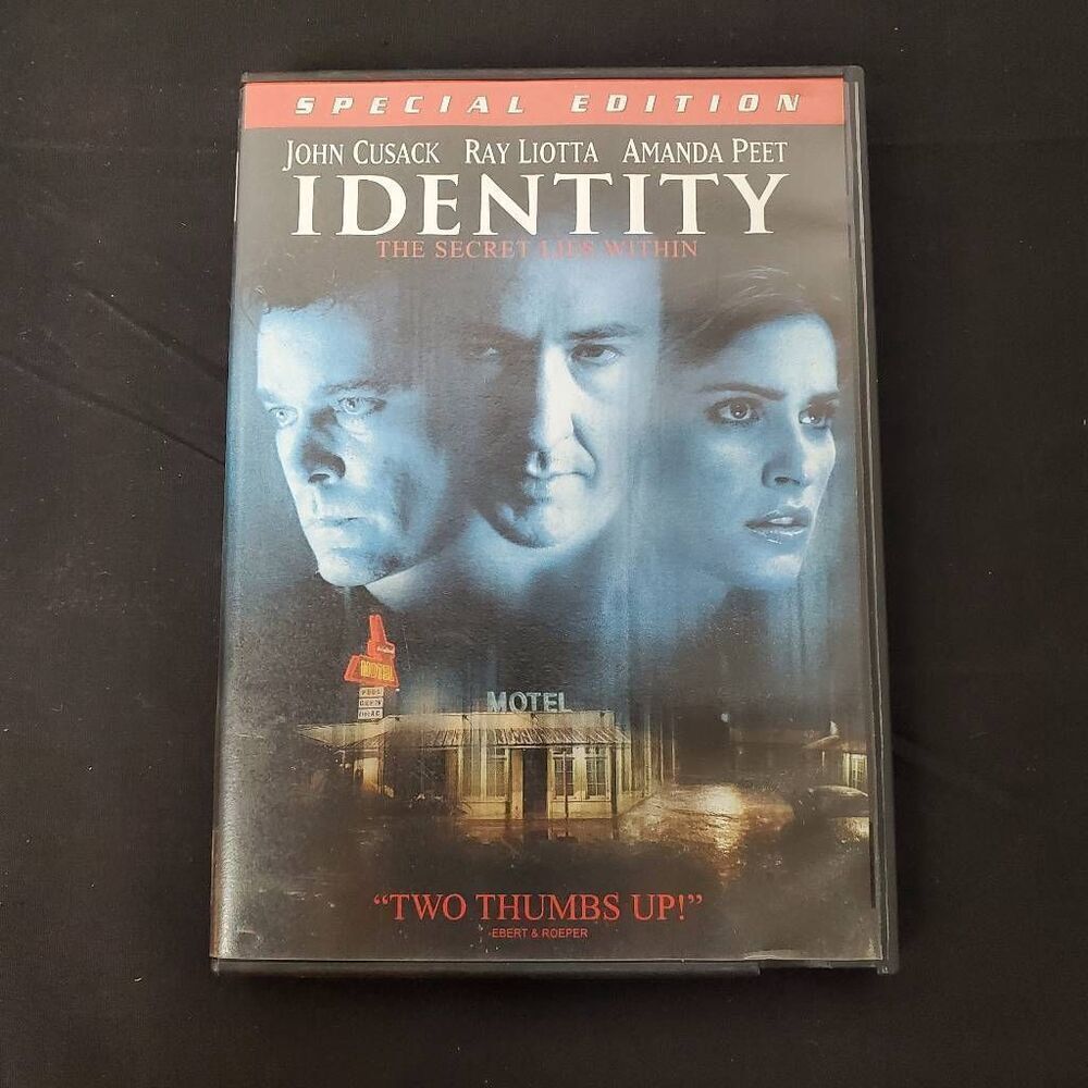 Identity (2003 Film) Thriller/Mystery Movie [DVD]